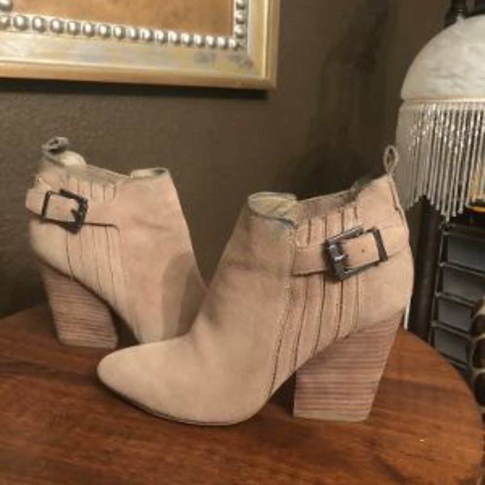 Suede Booties